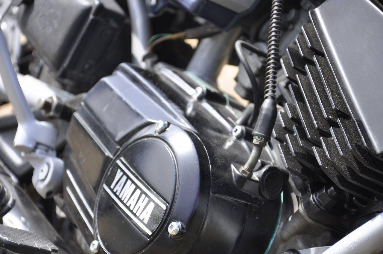 Download Yamaha Rx100 Tracker Motorcycle Close-up Wallpaper 