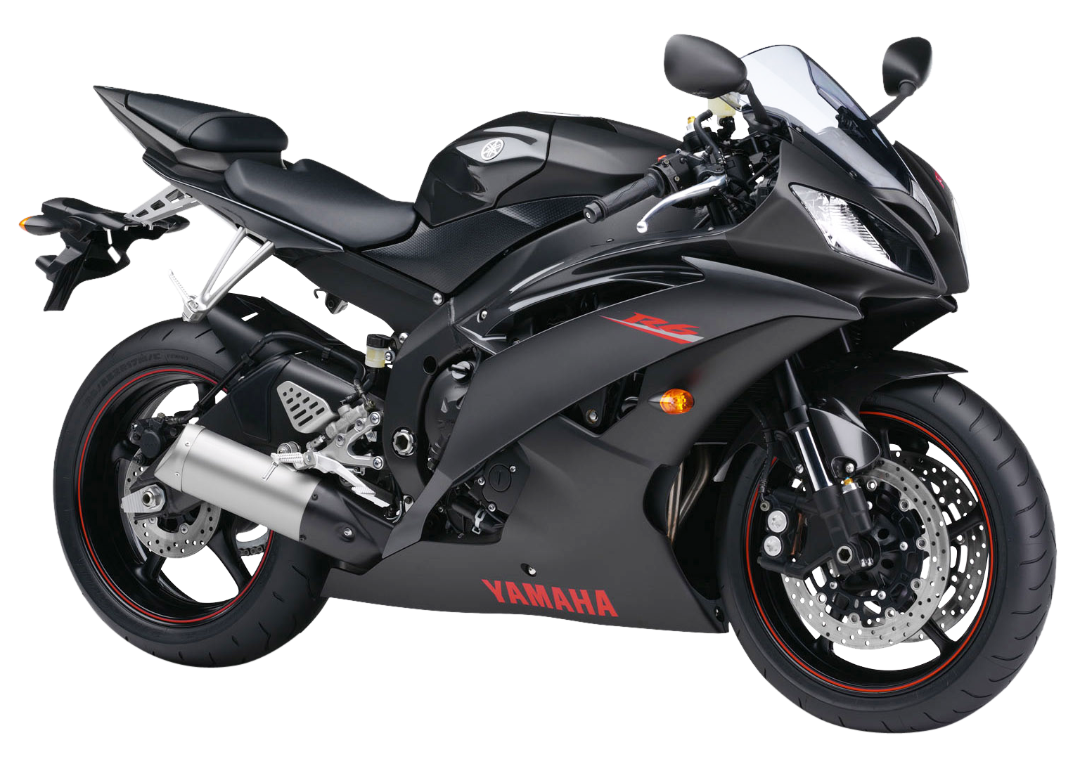 Yamaha Sportbike Profile View PNG