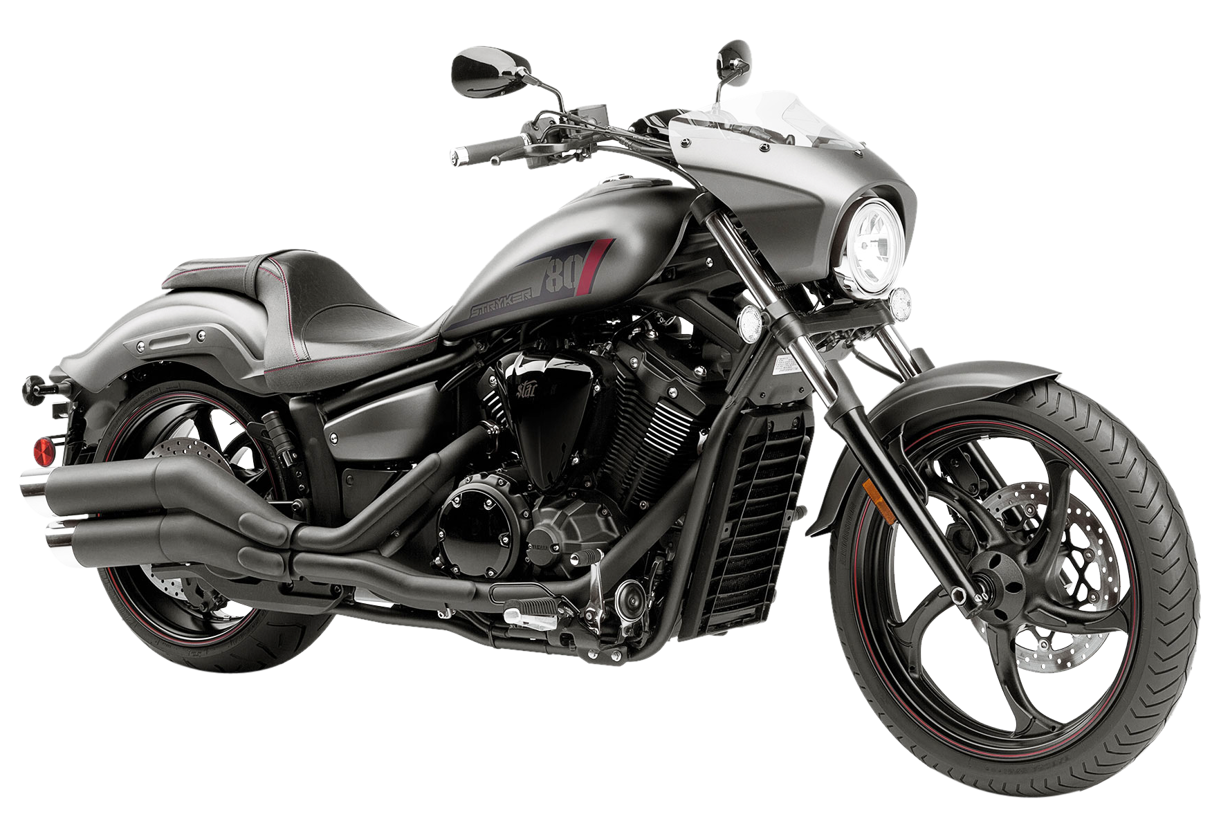 Yamaha Stryker Cruiser Motorcycle PNG