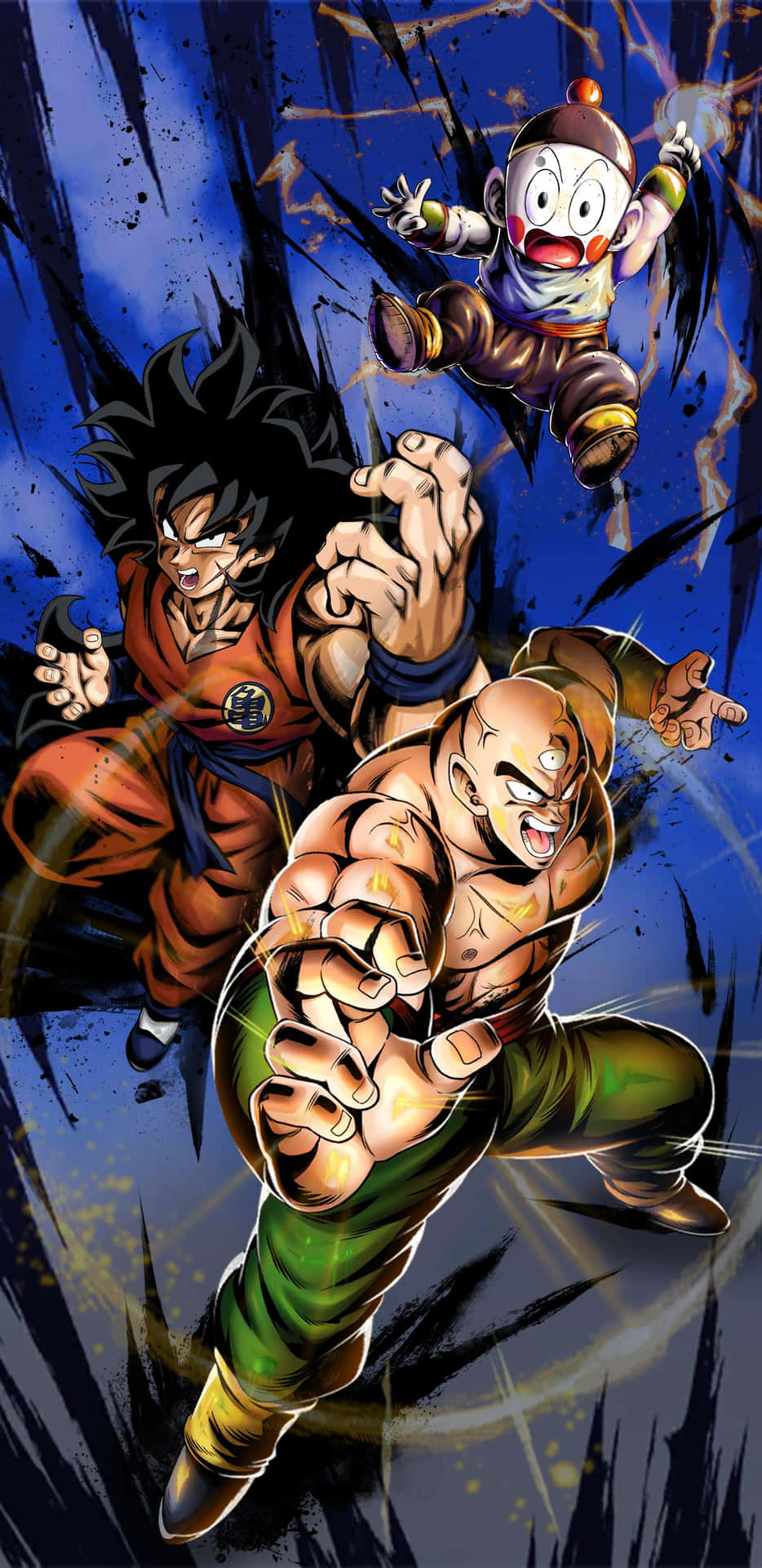 Yamcha, a beloved character from the popular Dragon Ball manga Wallpaper