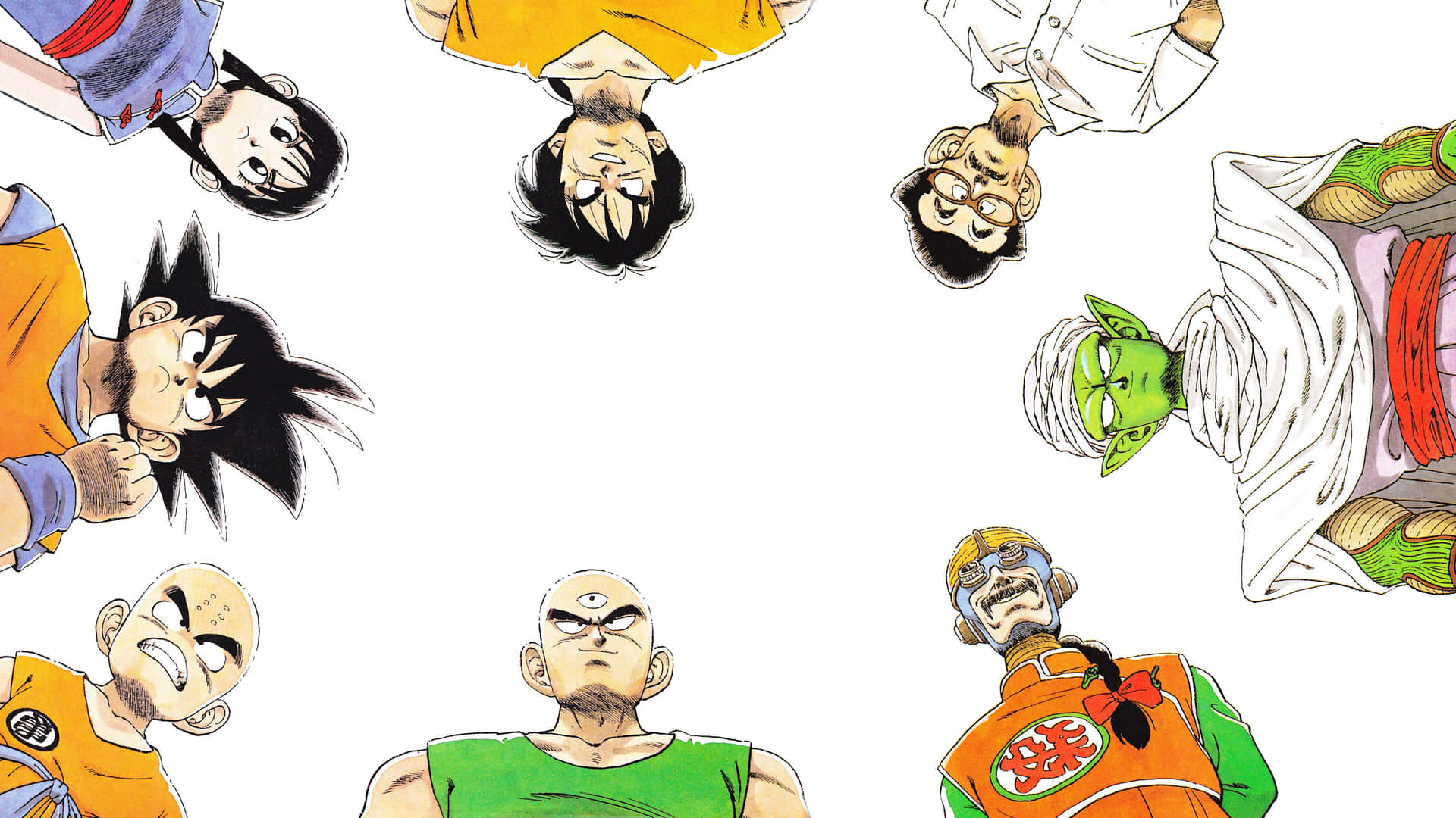 Achieving Great heights with Yamcha Wallpaper
