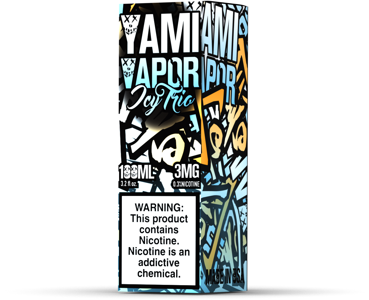 Yami Vapor E Liquid Packaging PNG