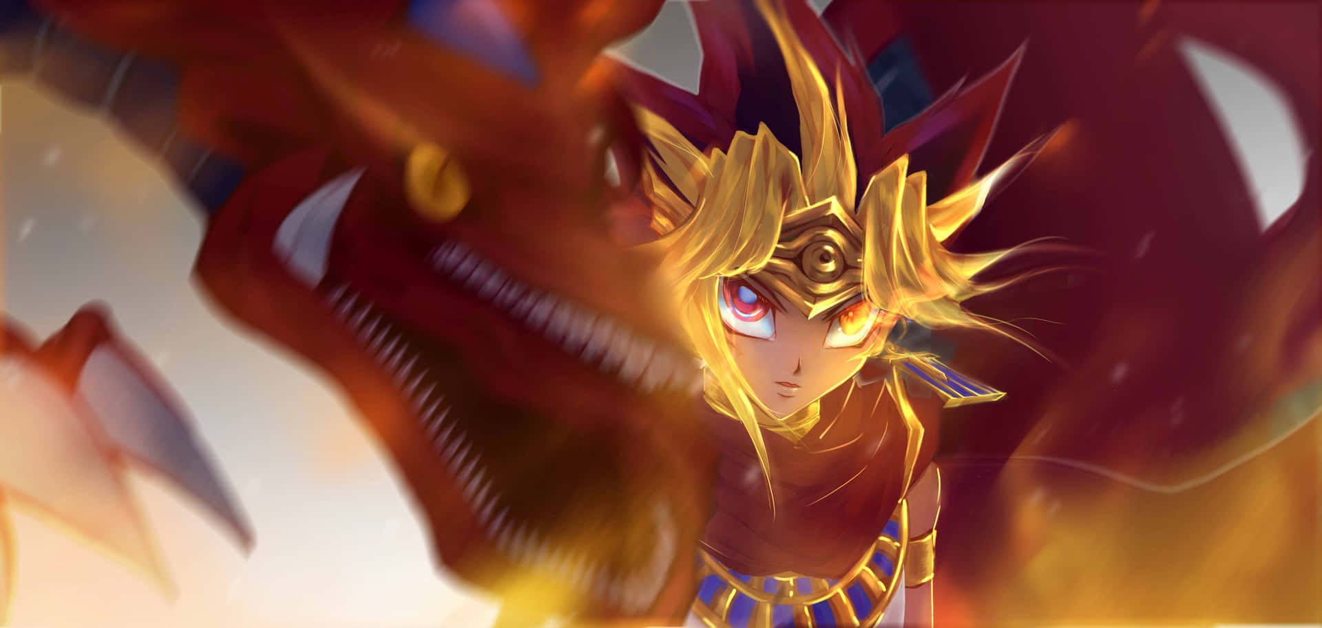 Power of Yami Yugi Unleashed Wallpaper