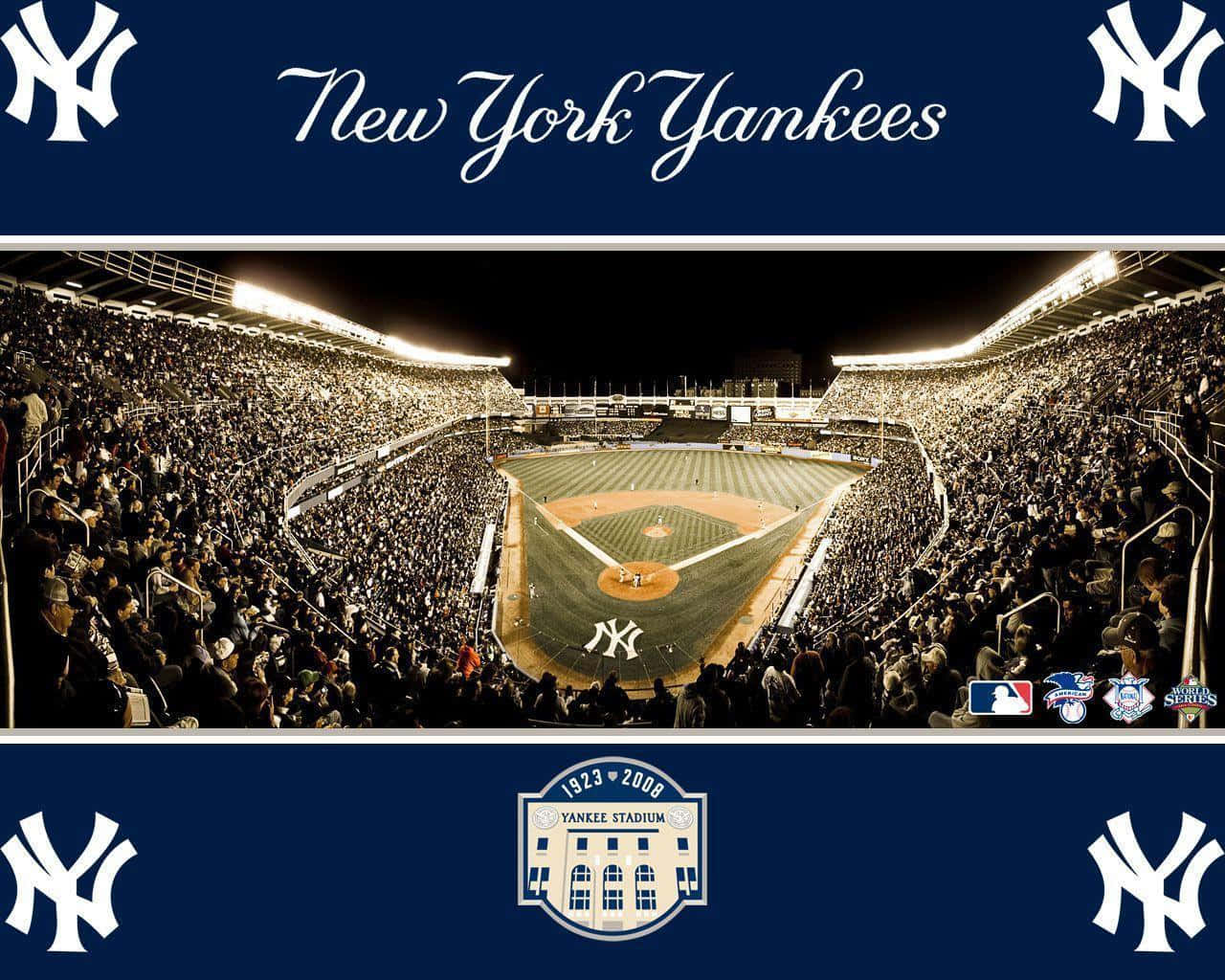 Backgrounddo Yankees Em 1280 X 1024