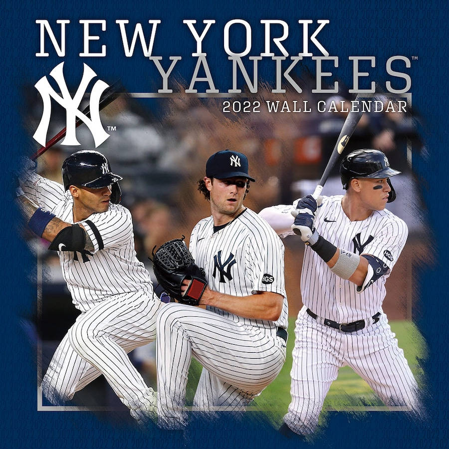 Yankees2022 Väggkalender. Wallpaper