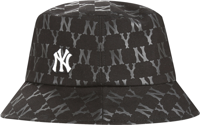 Yankees Camo Bucket Hat PNG