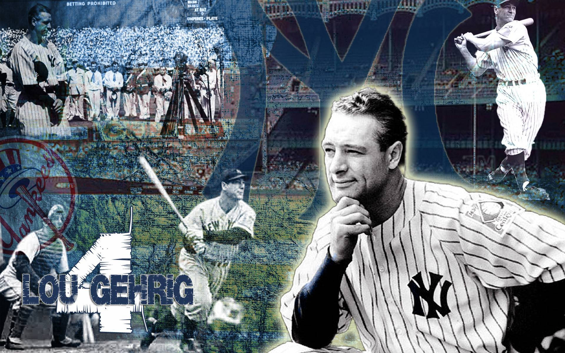 Yankees Lou Gehrig Wallpaper