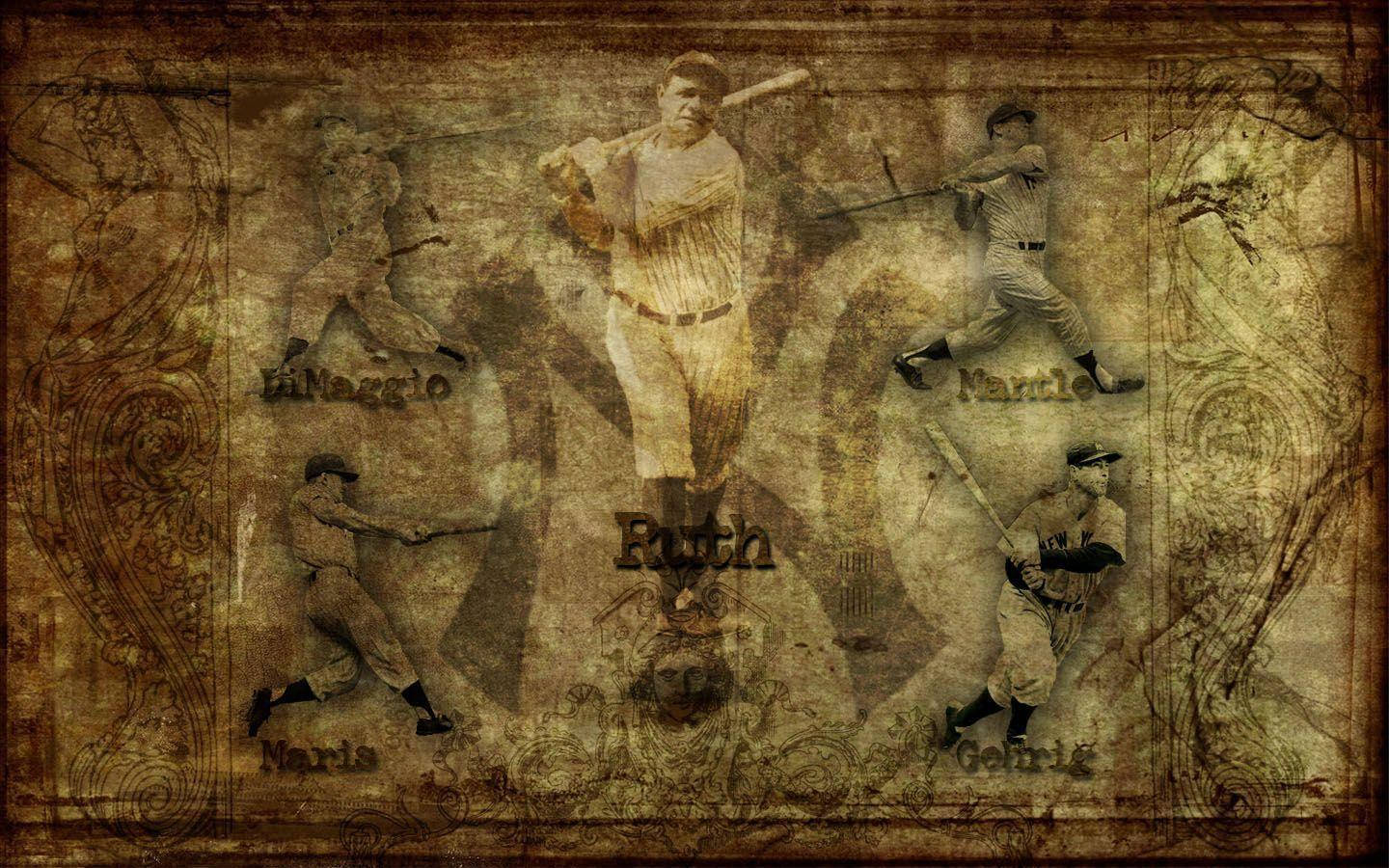 Yankees Old Aesthetic Background