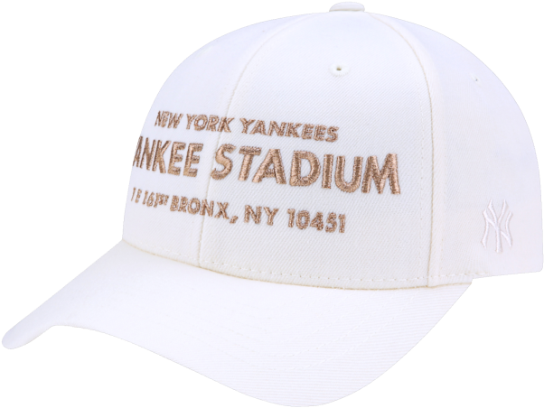 Yankees Stadium Commemorative White Hat PNG
