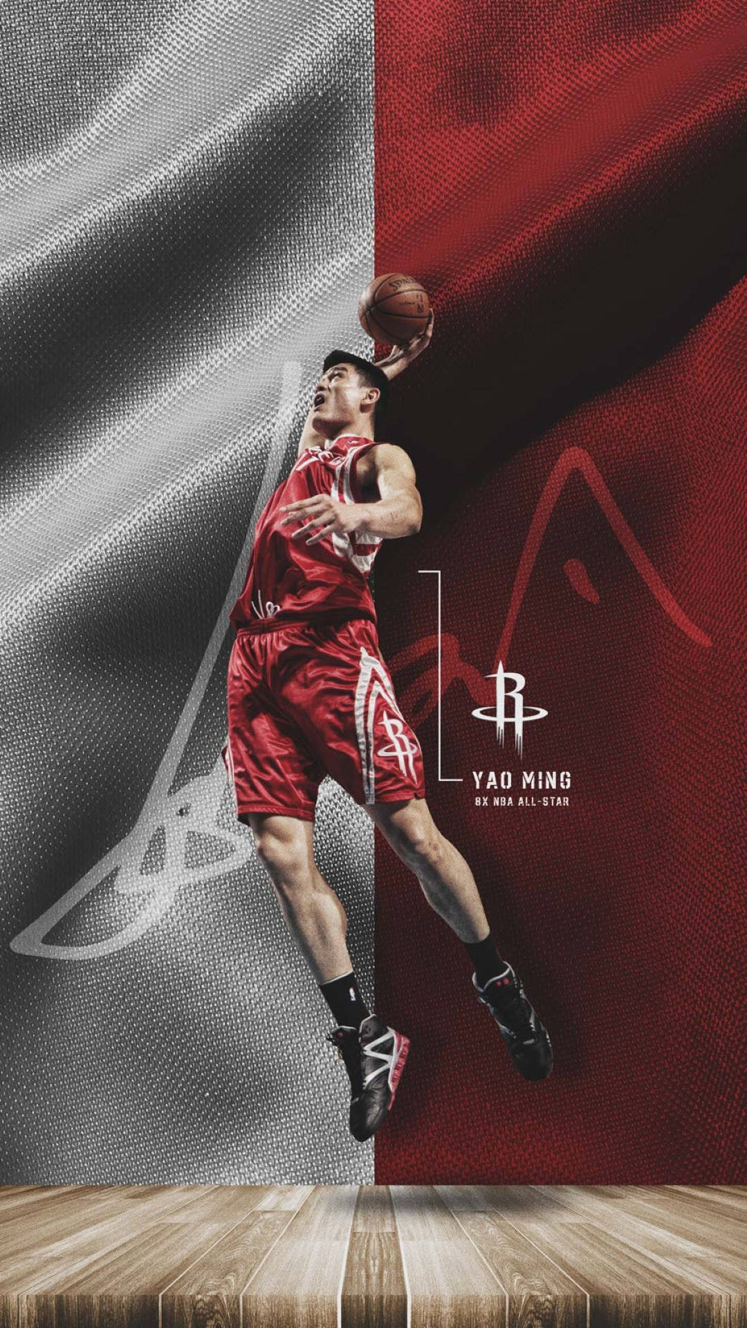 Yao Ming Houston Rockets Wallpaper