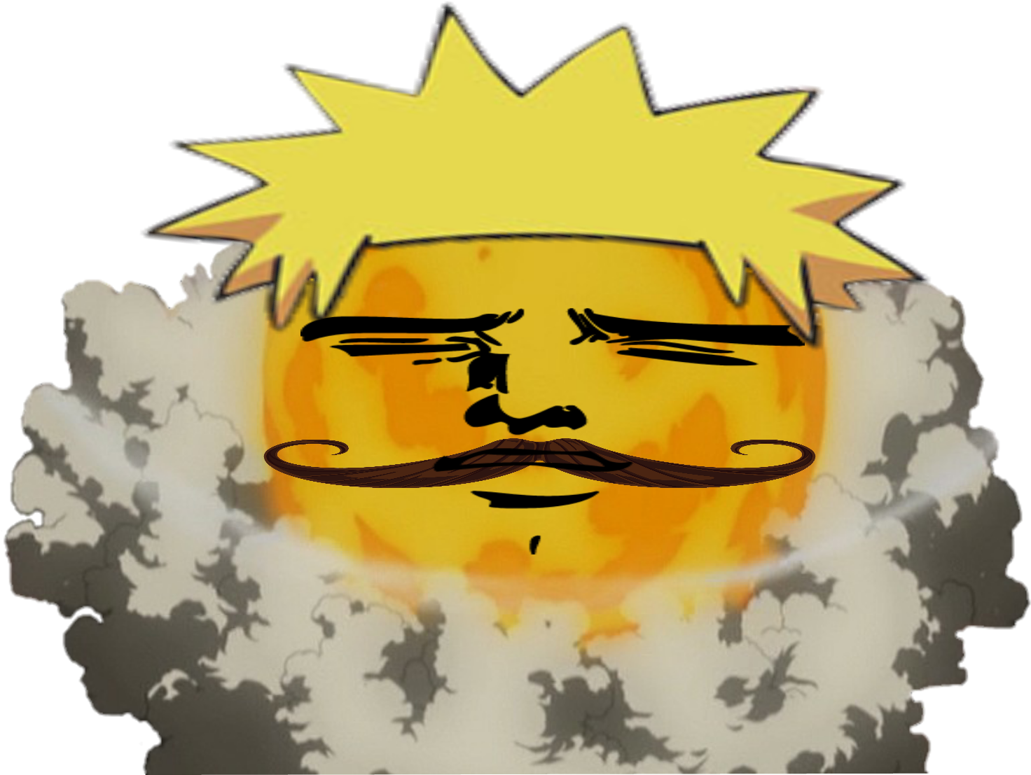 Yaranaika Face Naruto Parody PNG