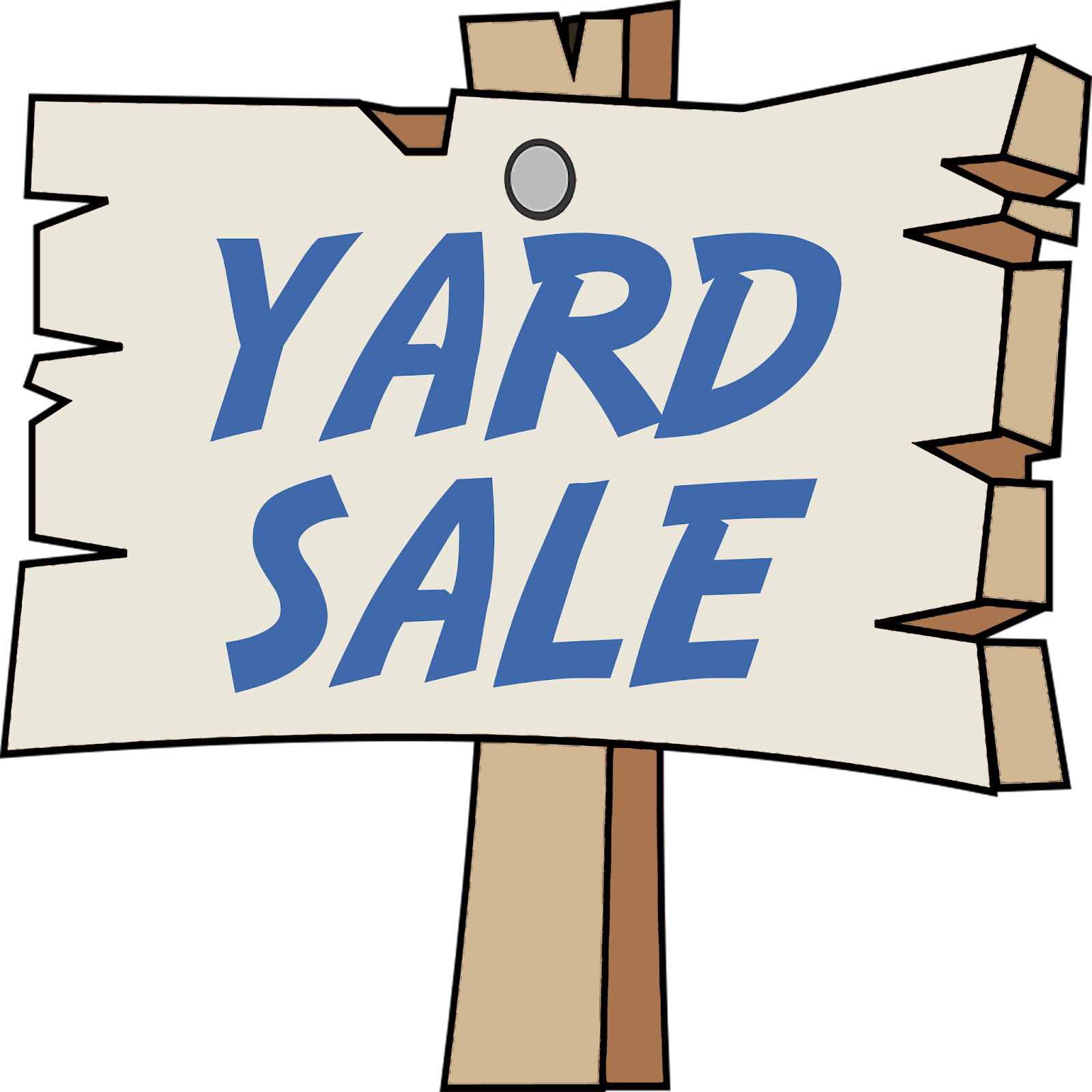 Download Yard Sale Sign Illustration