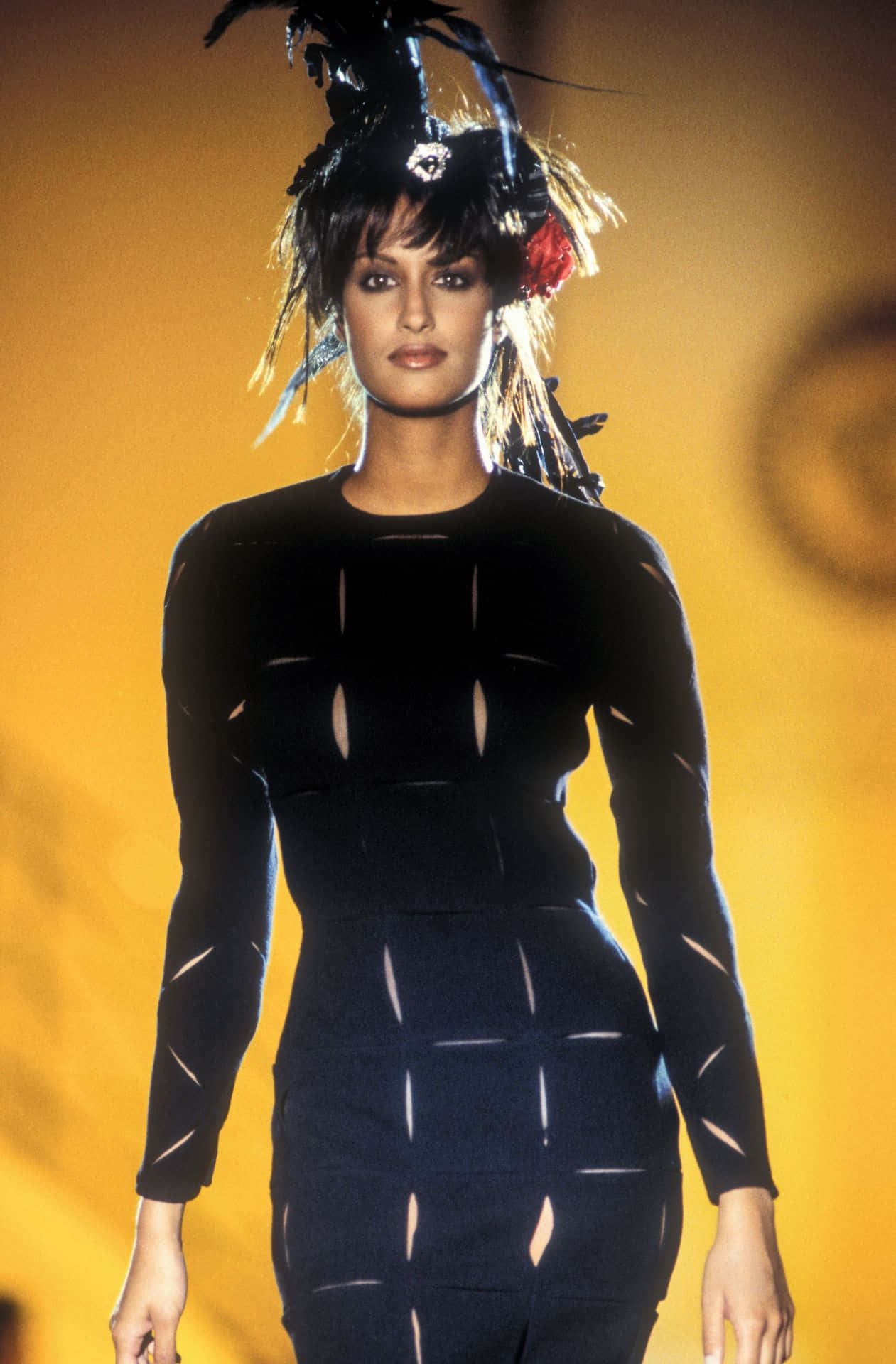 Download Yasmeen Ghauri Gracing The Fashion World With Her Radiant ...