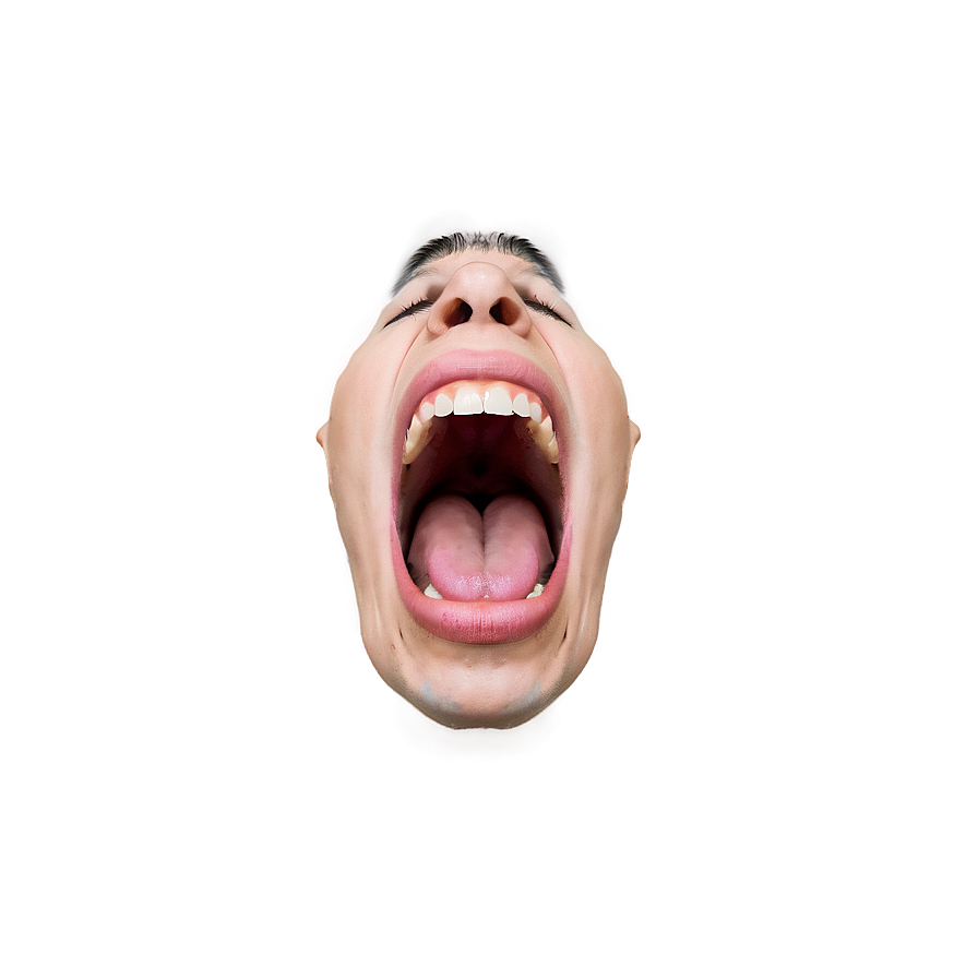 Yawning Mouth Png 68 PNG