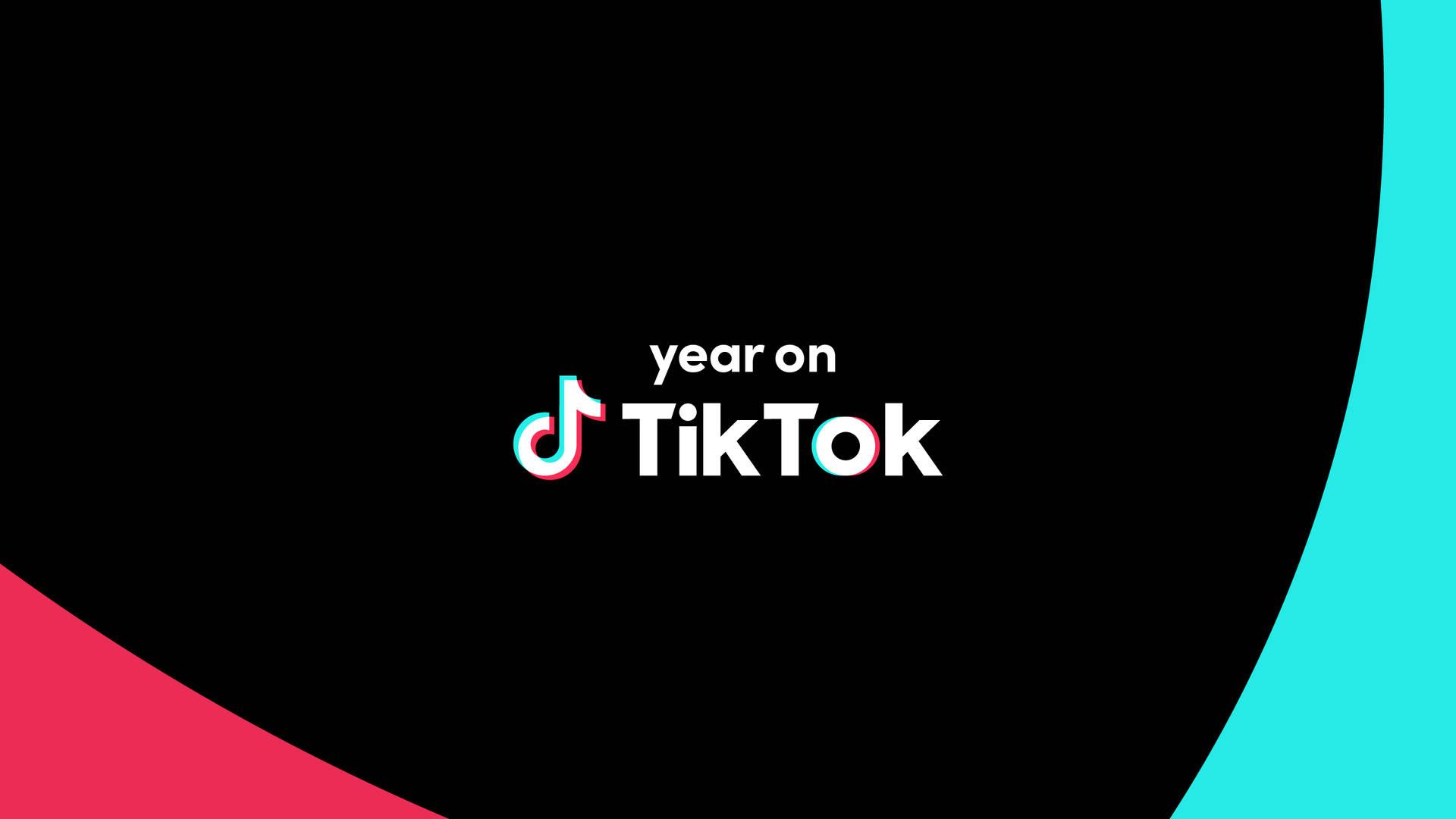 Year On TikTok 2020 Template Wallpaper
