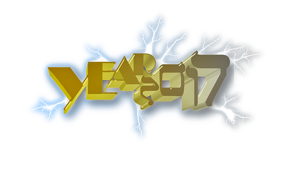 Year2017 Electric Effect PNG