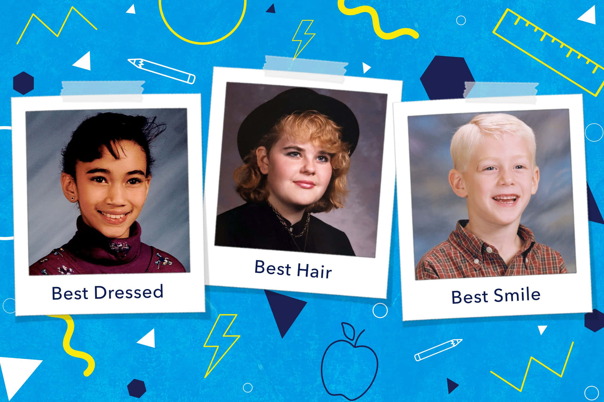 A Group Of Pictures Of Children With Their Best Dressed