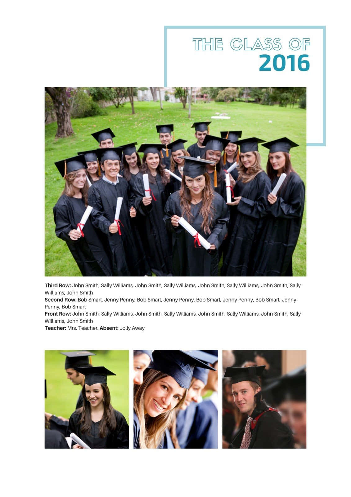 The Class Of 2016 Brochure