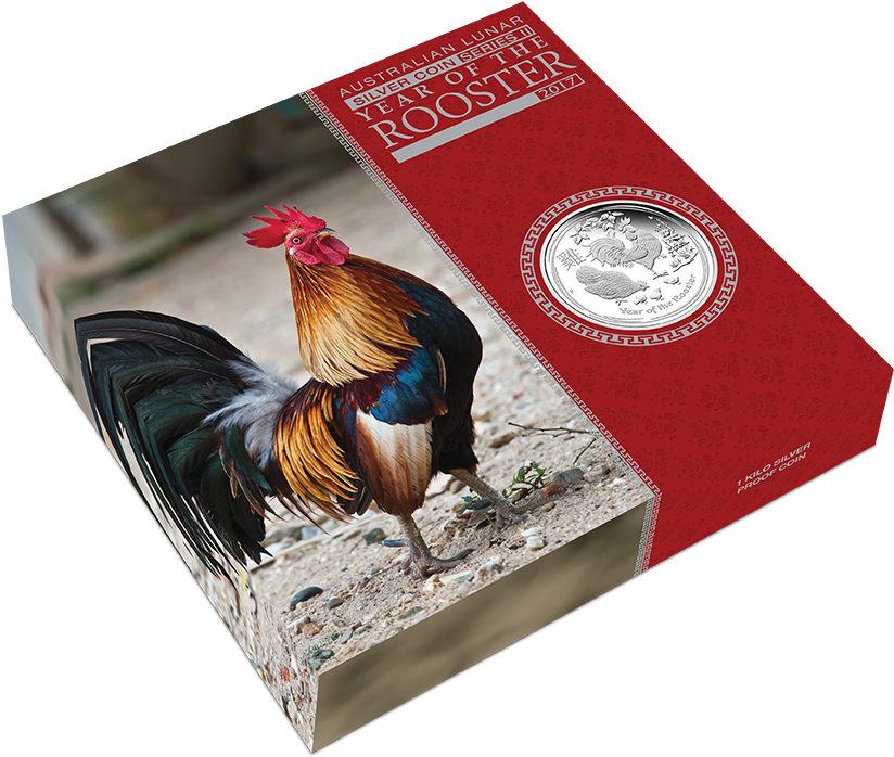 Yearofthe Rooster Coin Book PNG