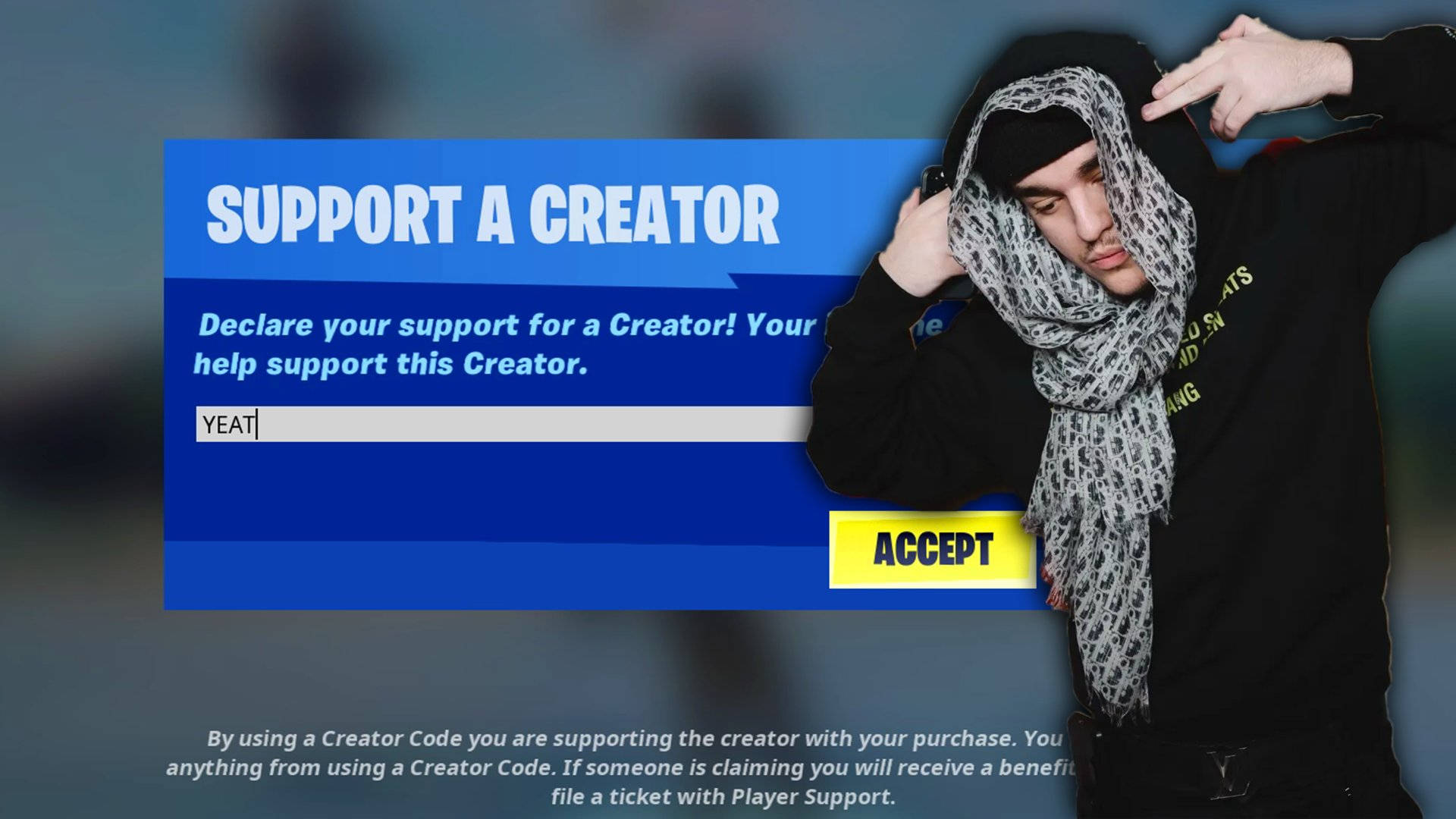 Yeat Support A Creator Banner Picture