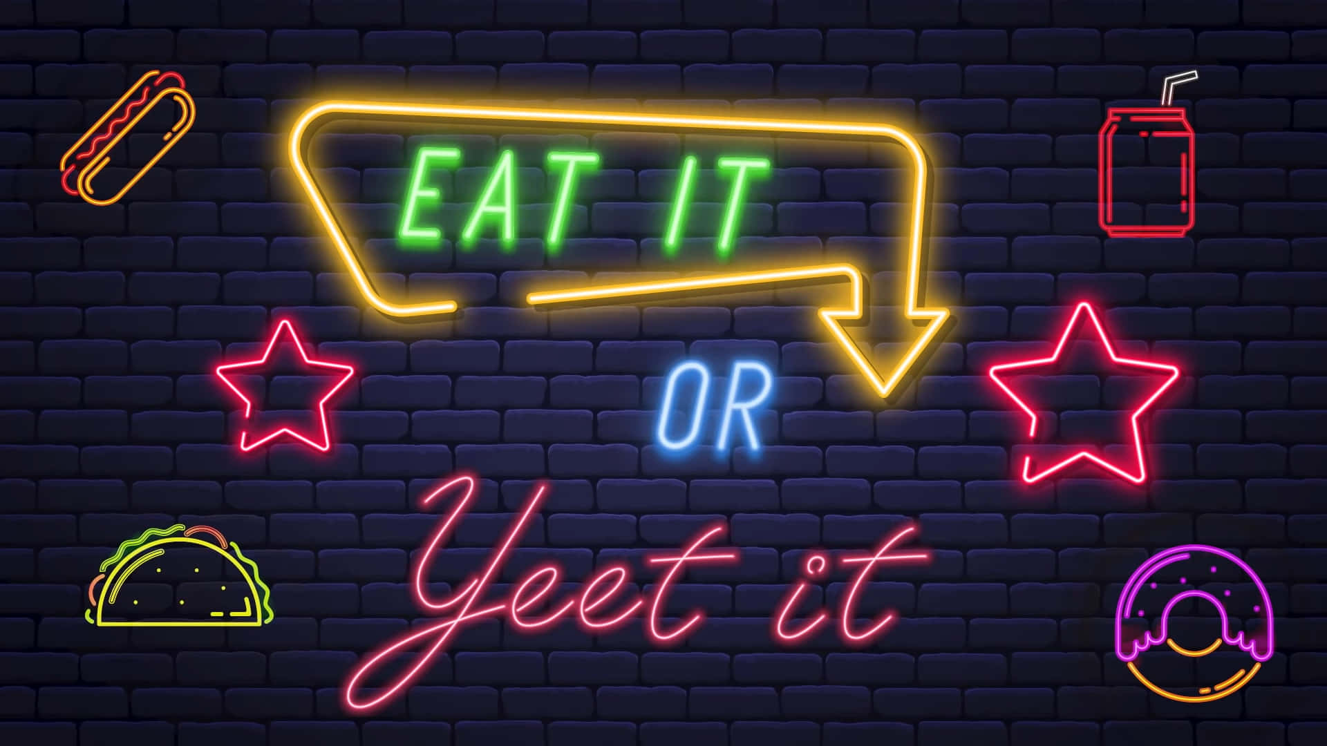 "Yee Or Be Yeeted - Don't forget that you decide your own destiny!" Wallpaper