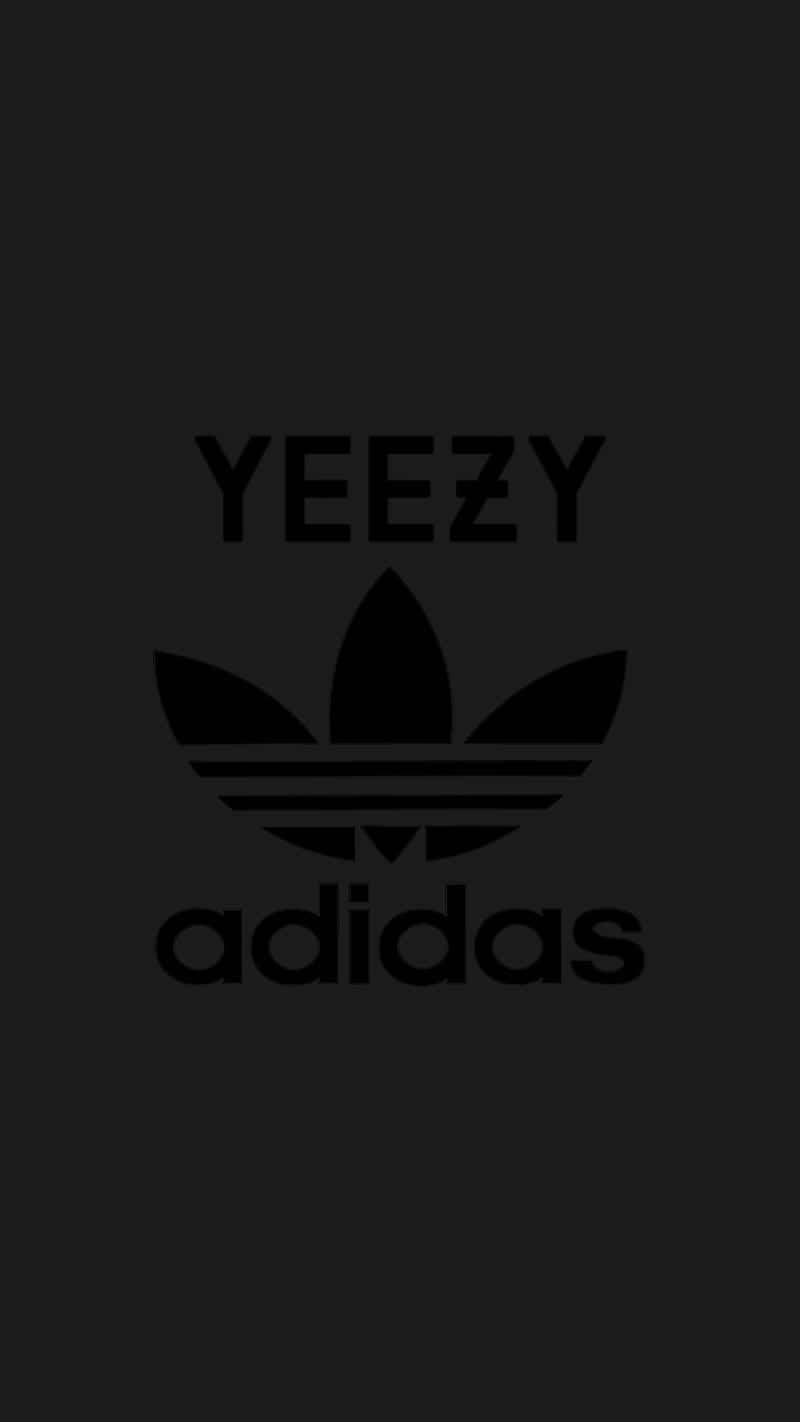 Logotipode Yeezy Adidas. Fondo de pantalla