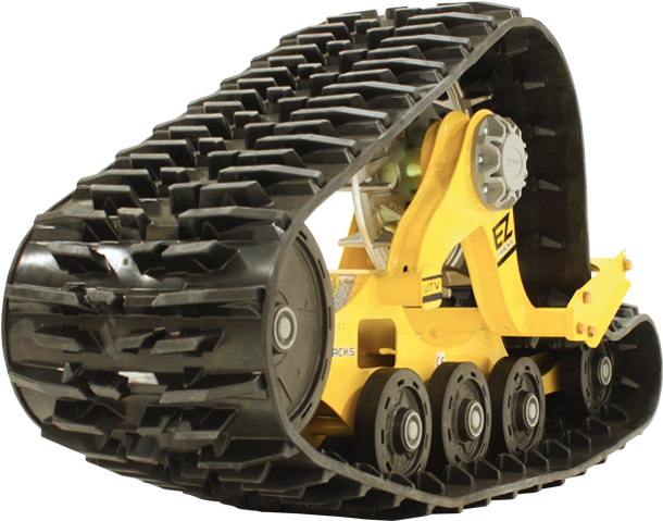 Yellow A T V Track Conversion Kit PNG