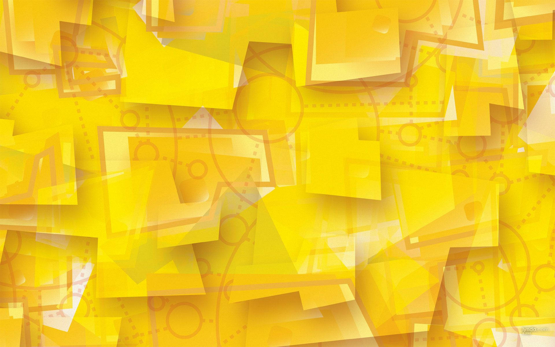 Yellow Abstract Background Wallpaper