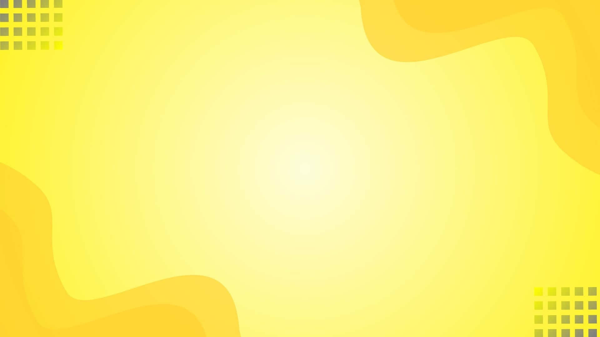 A bright and vibrant yellow aesthetic background