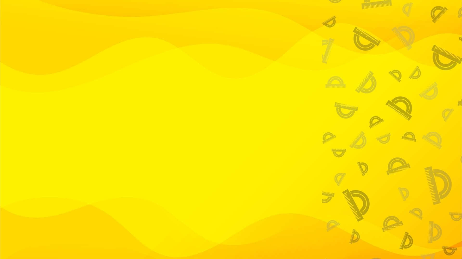 Brighten up your day with this cheerful yellow aesthetic background.