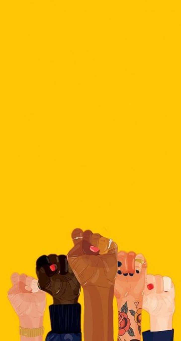 Stilfuld gul æstetik til din iPhone. Wallpaper