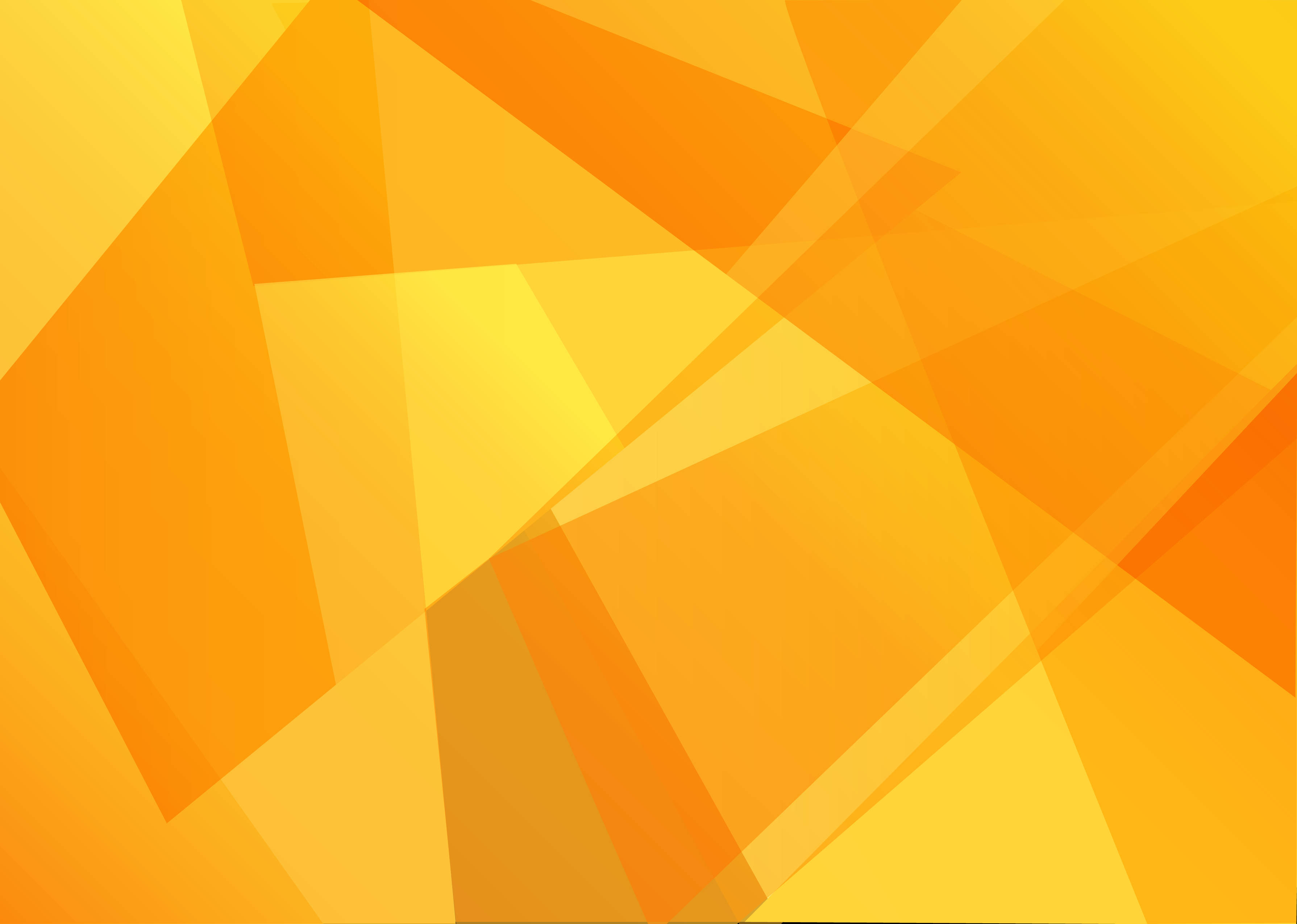 Yellow Aesthetic Laptop Geometry Wallpaper