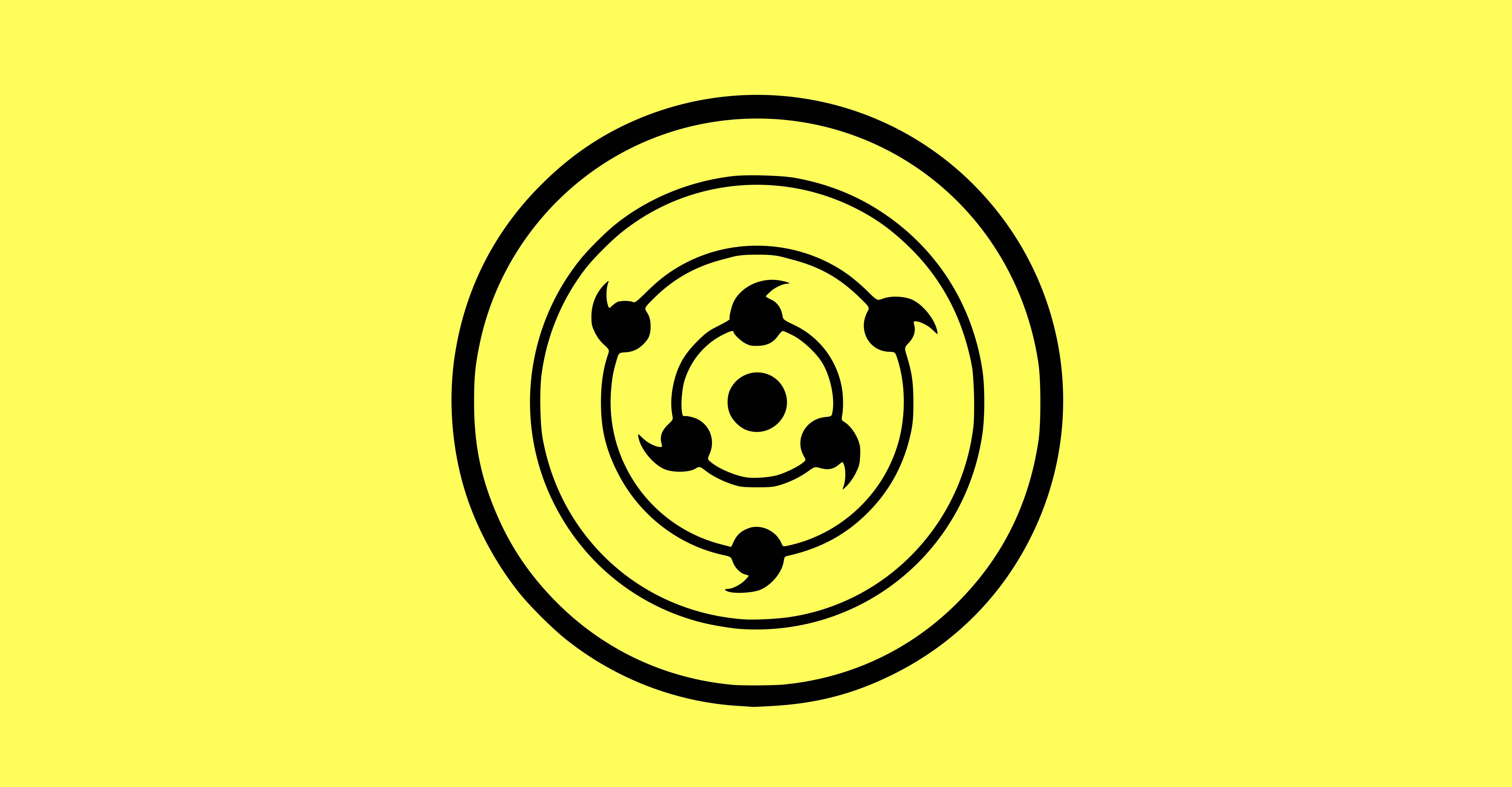 Yellow Aesthetic Laptop Shinra Clan Wallpaper