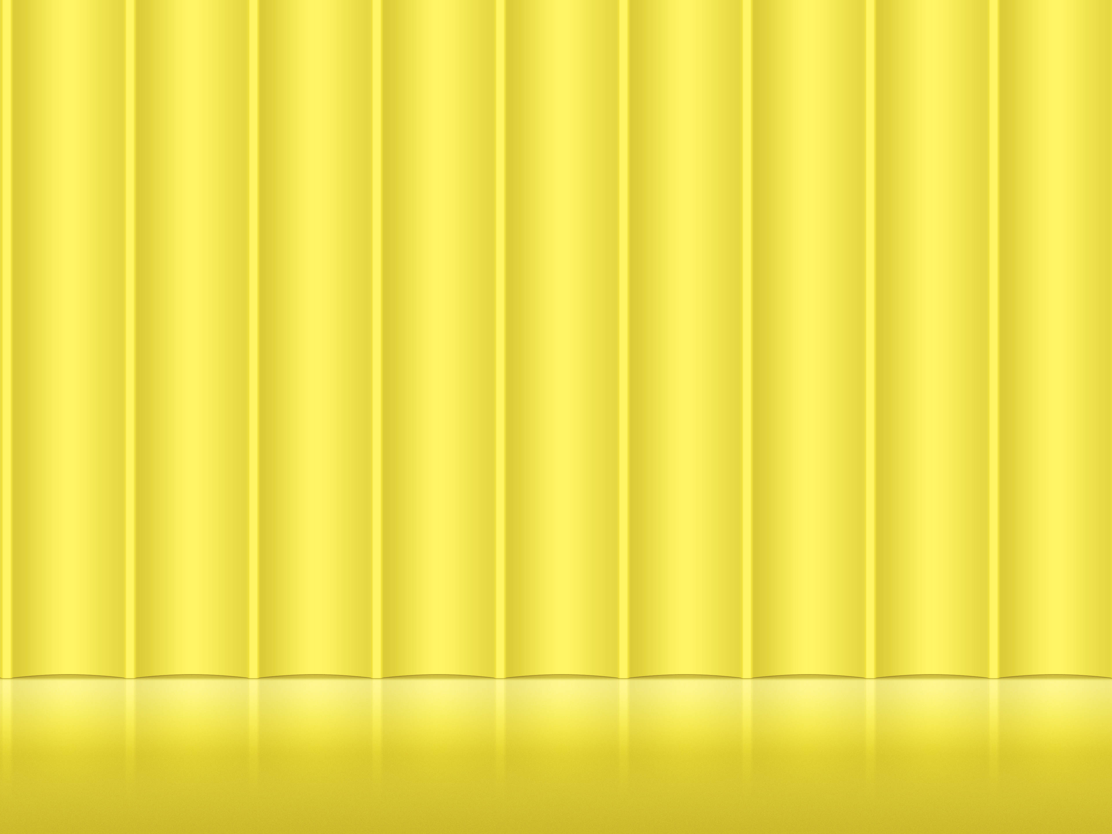 Yellow Aesthetic Laptop Shiny Bars Wallpaper