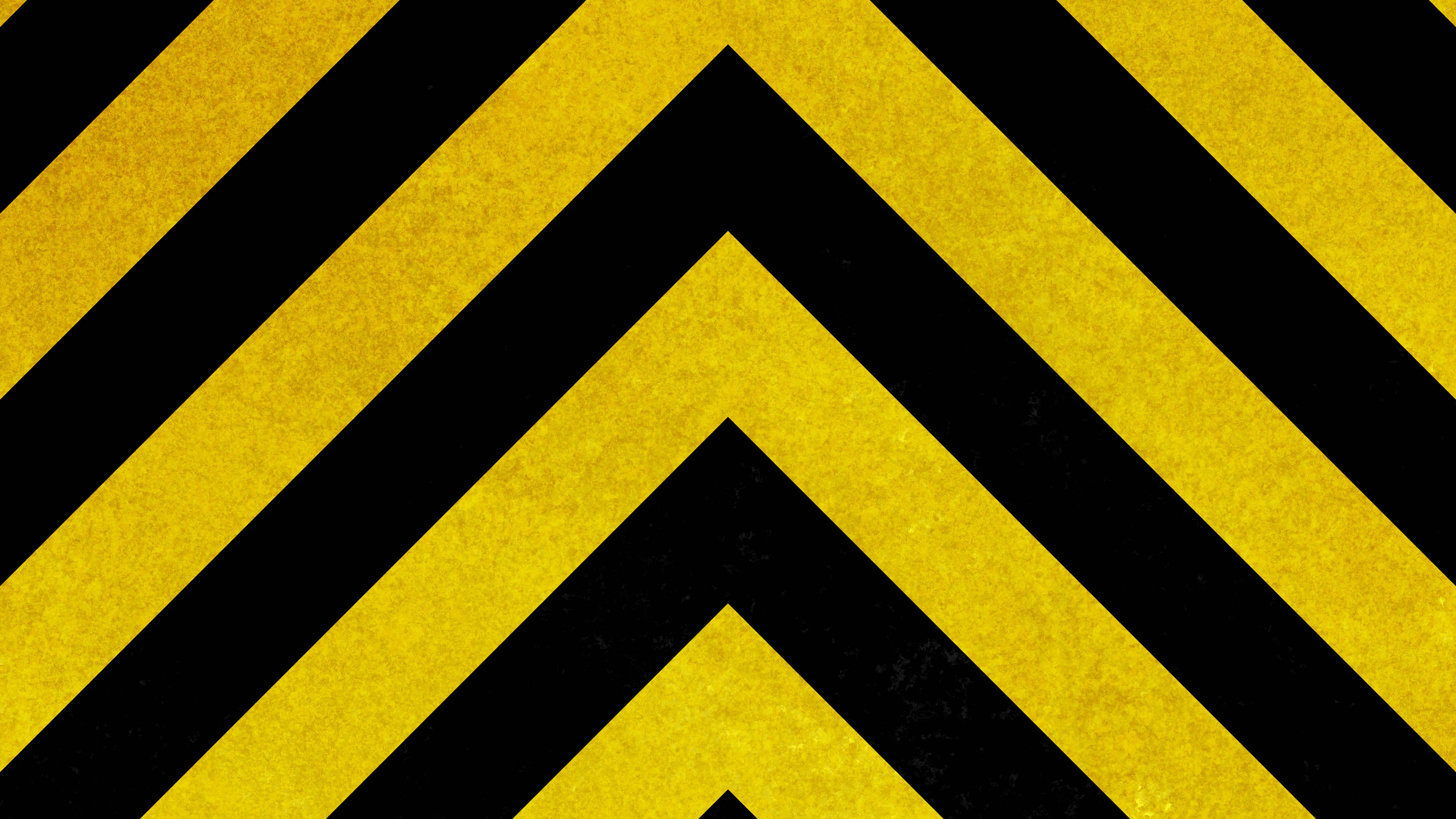 Yellow Aesthetic Laptop Upward Chevrons Wallpaper