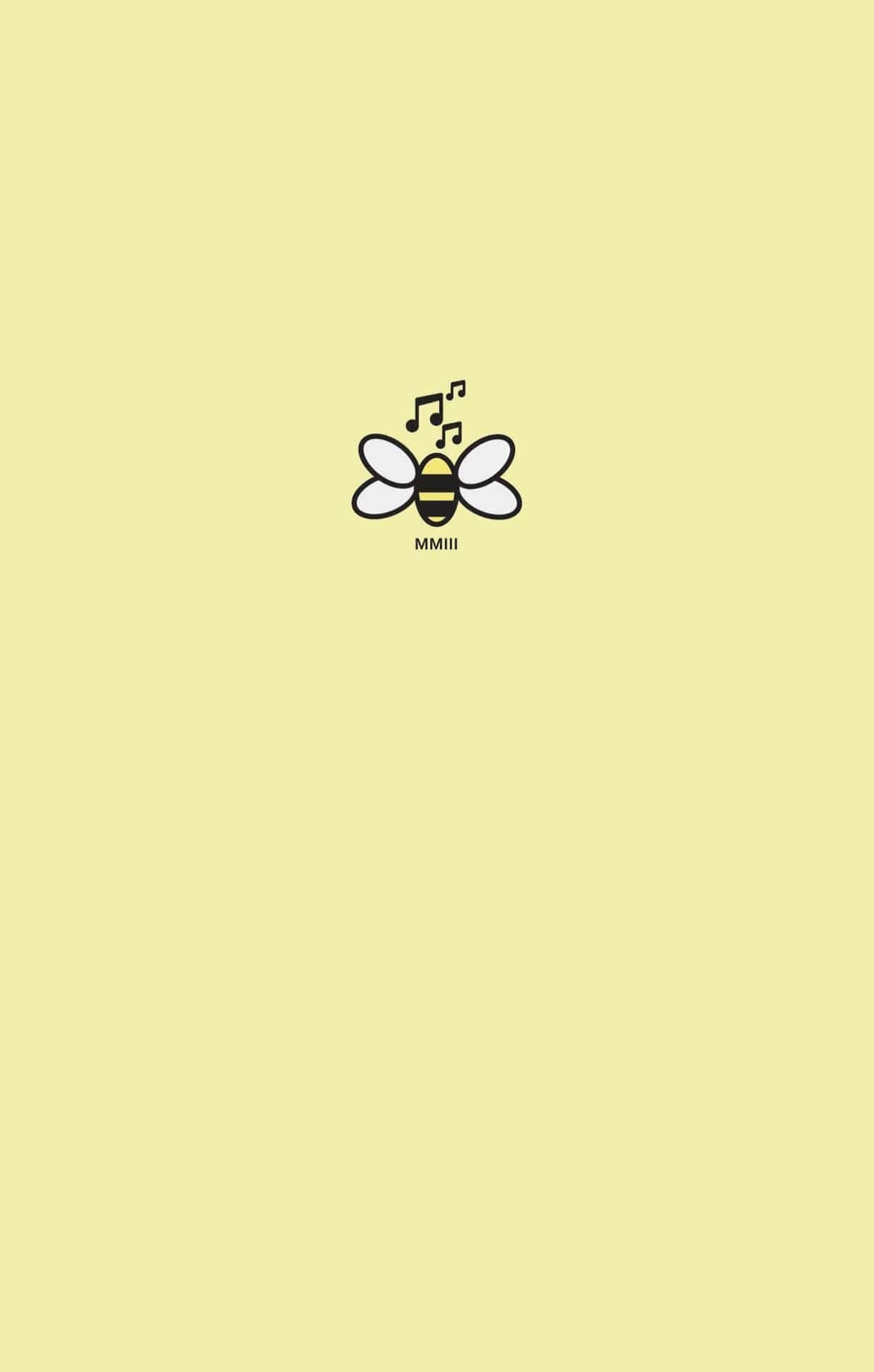 Yellow Aesthetic Phone Bee Wallpaper