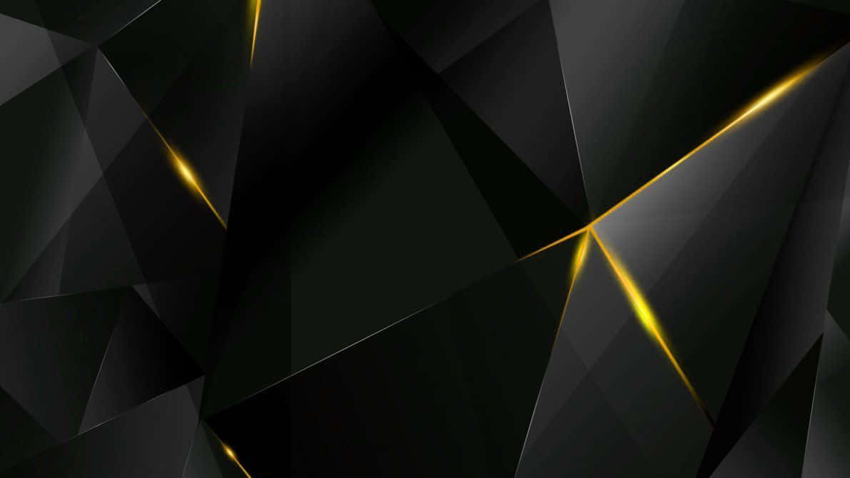 Bright and Bold Yellow and Black Background