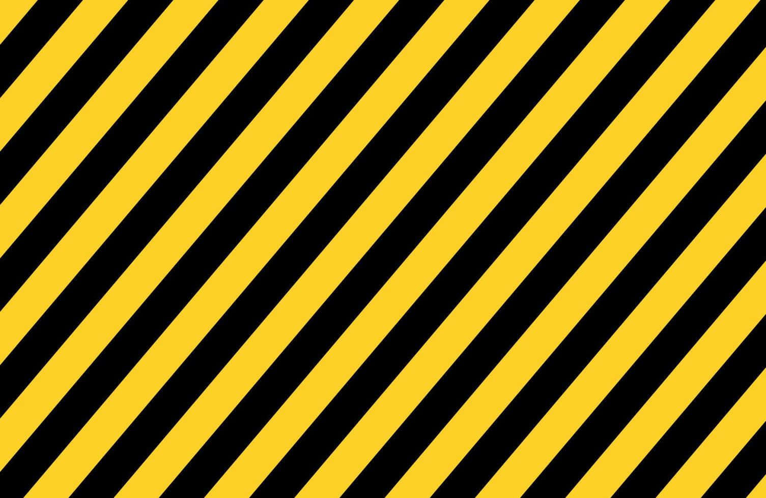 Yellow And Black Diagonal Wallpaper