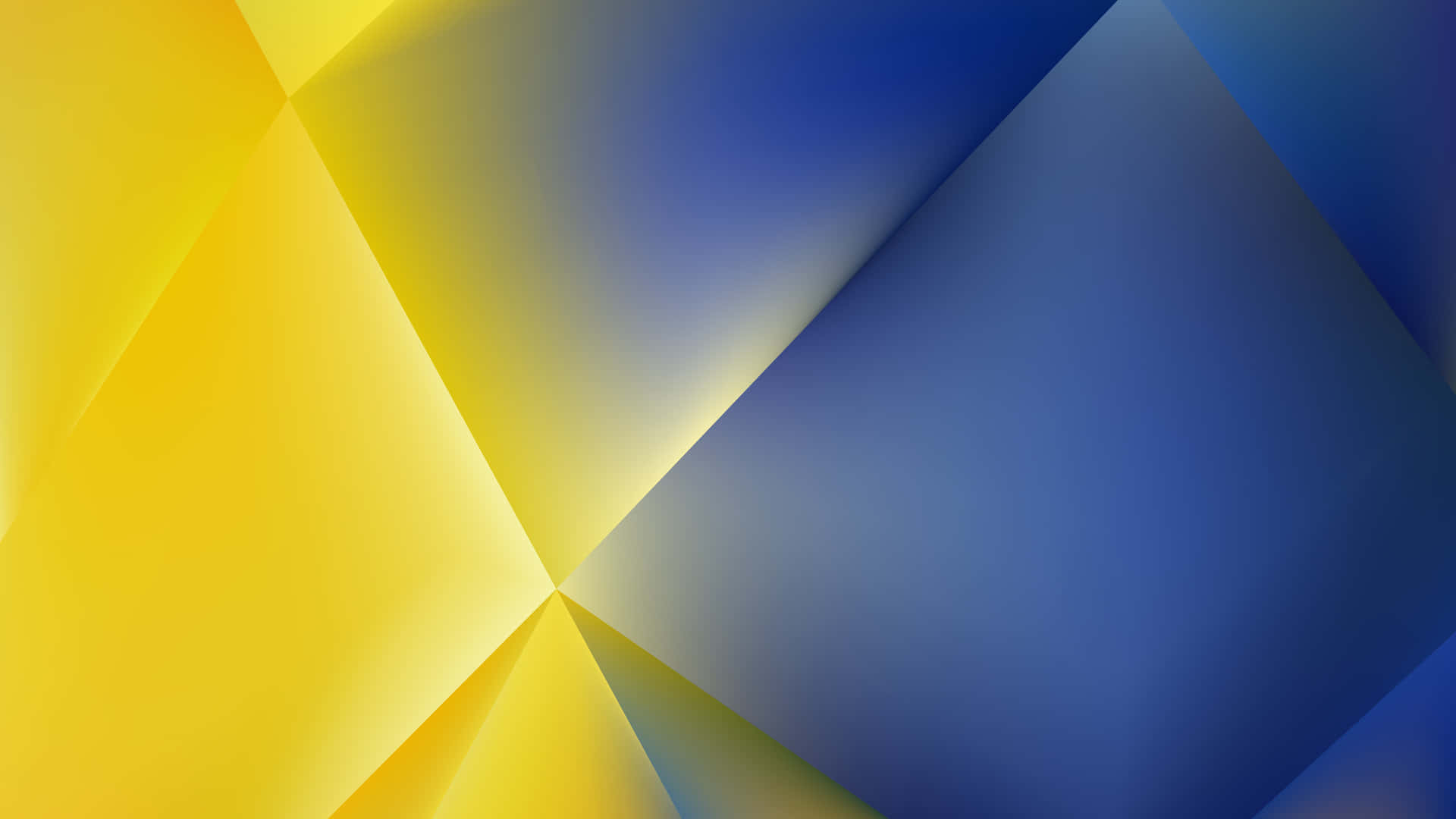 Bright and Vibrant Yellow&Blue Contrasting Background