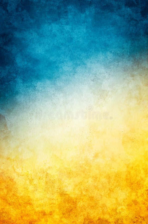 Vibrant Yellow and Blue Background