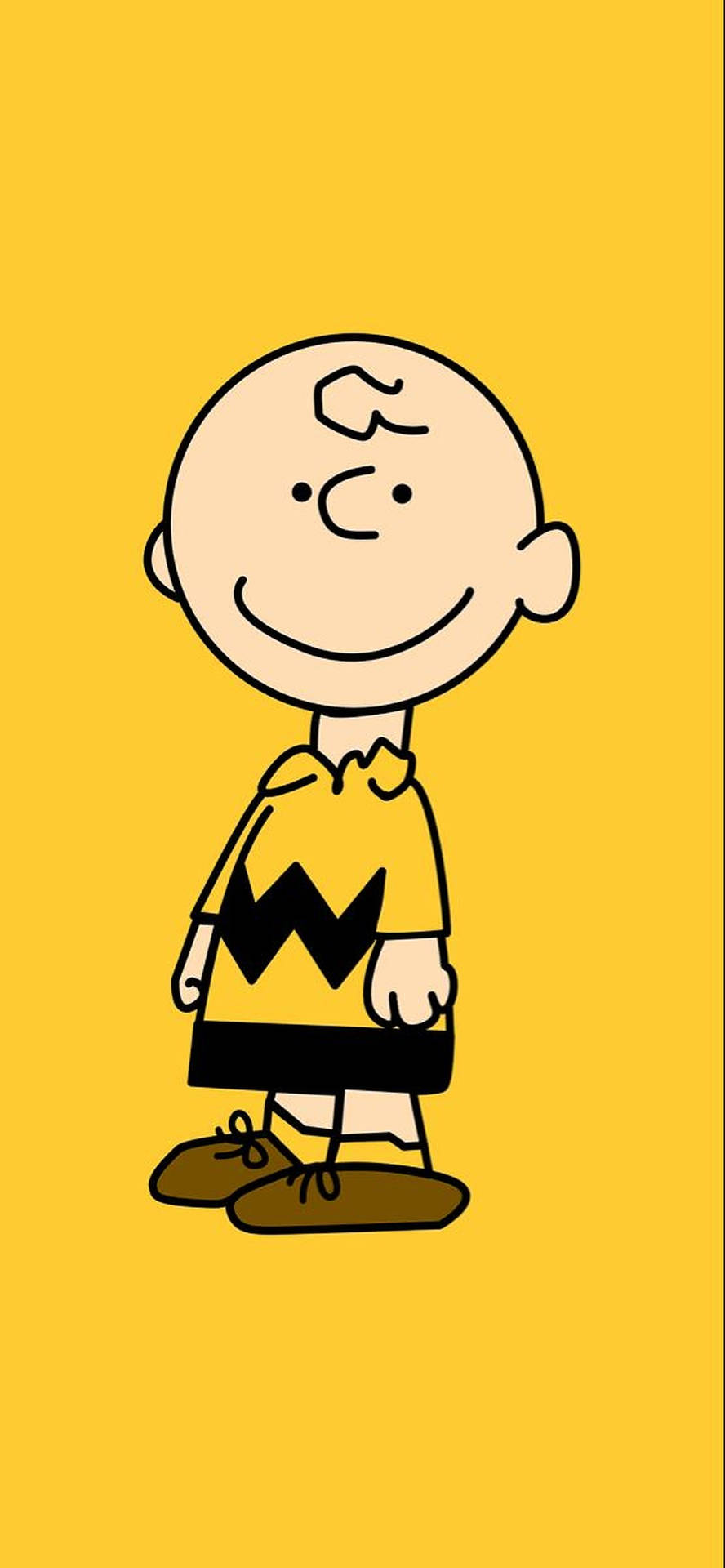 Arteamarela Do Charlie Brown. Papel de Parede
