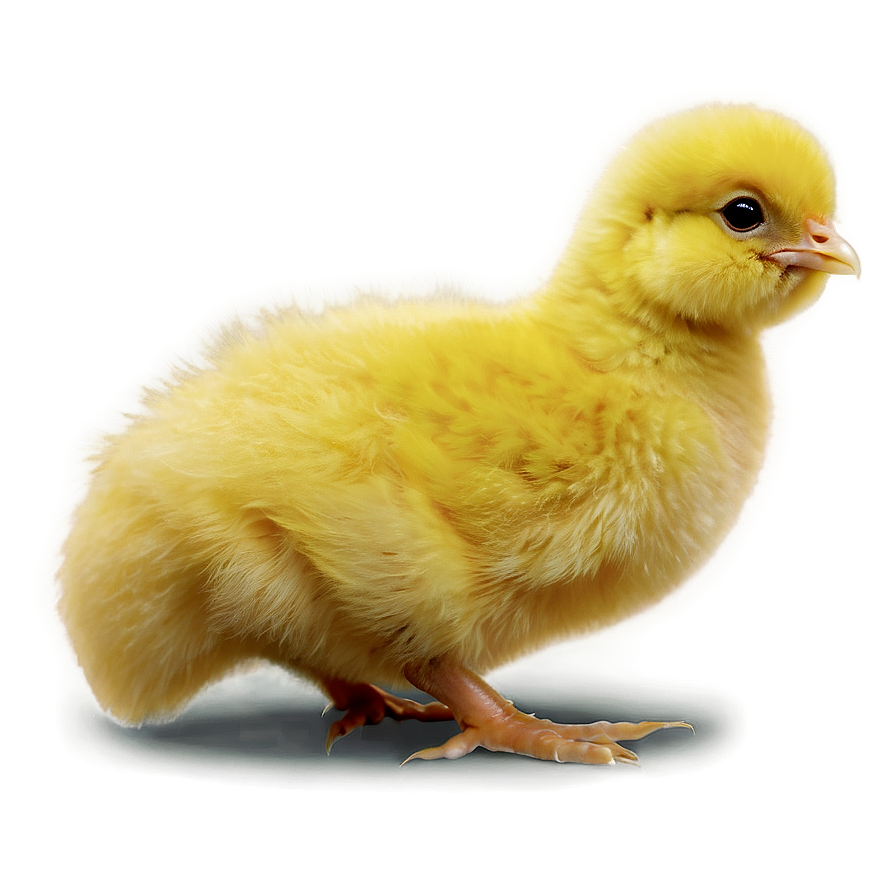 Yellow Baby Chick Png 4 PNG