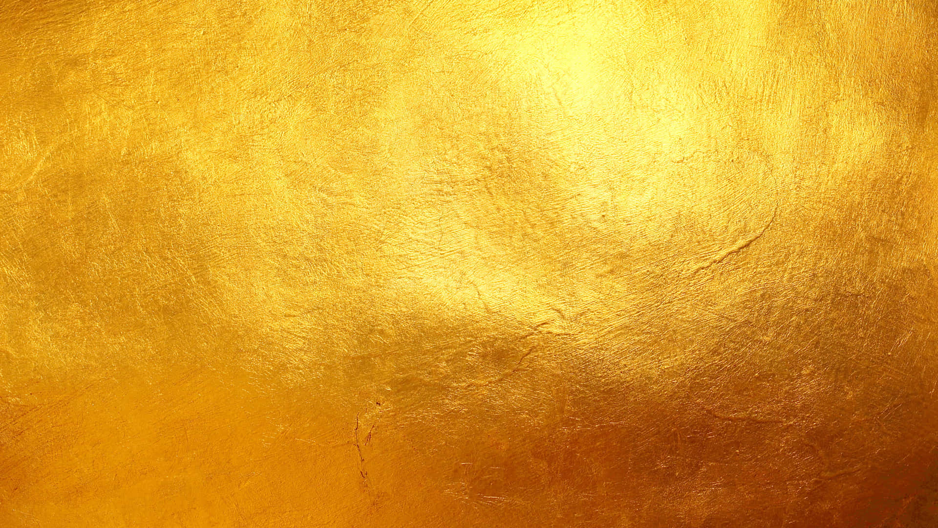 Gold Surface Yellow Background