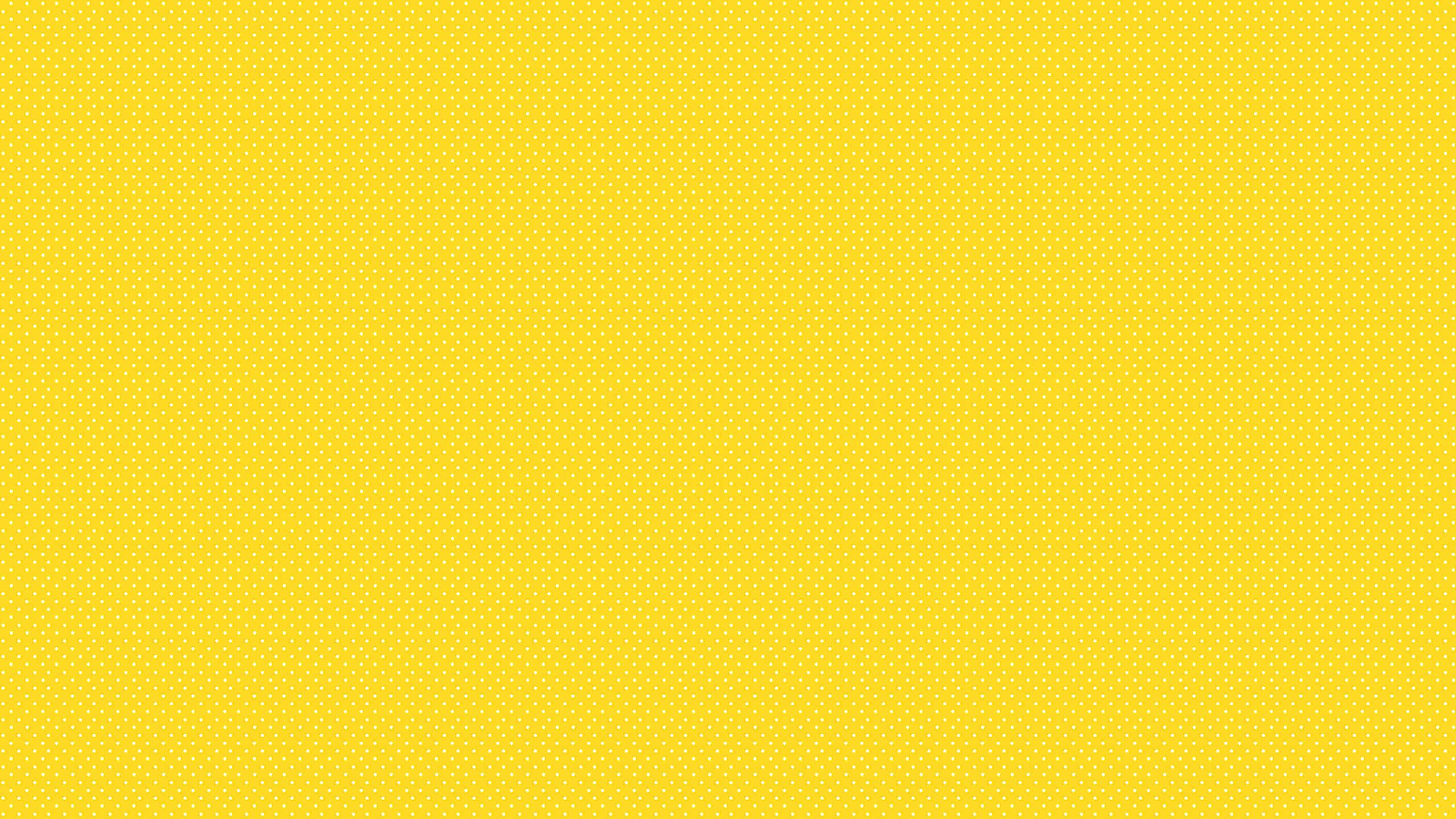 Tiny Polka Dots Yellow Background