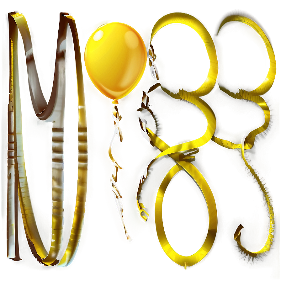 Yellow Balloon Shadow Png Wxh73 PNG