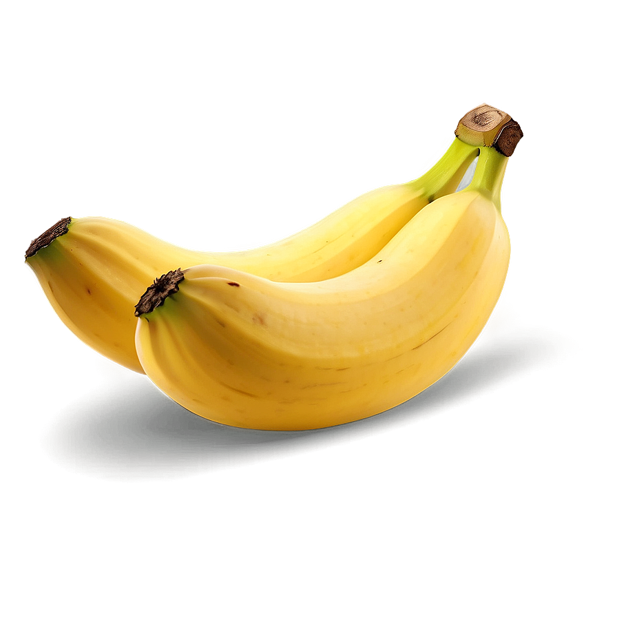 Yellow Banana Illustration Png 05042024 PNG