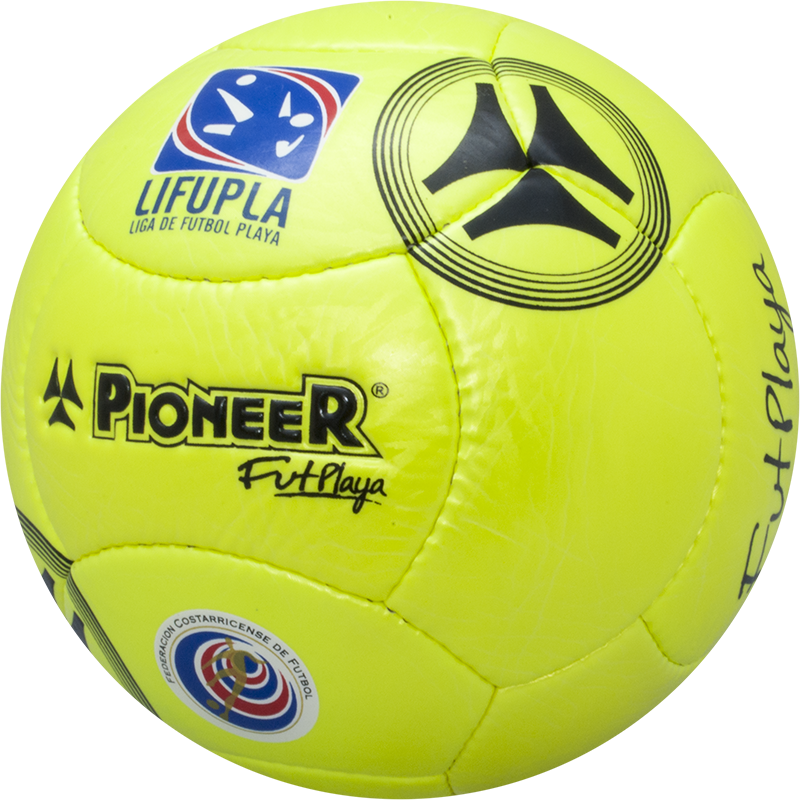 Yellow Beach Soccer Ball PNG