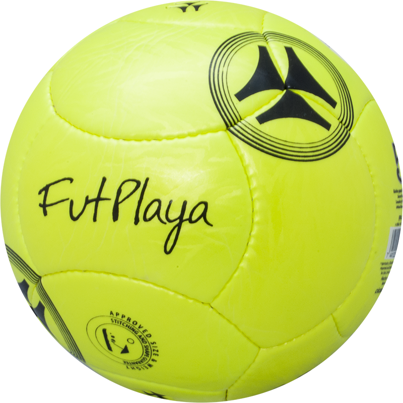 Yellow Beach Soccer Ball PNG
