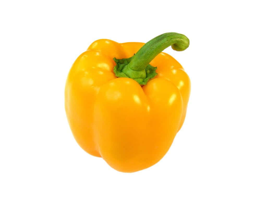 A Fresh and Vibrant Yellow Bell Pepper Wallpaper
