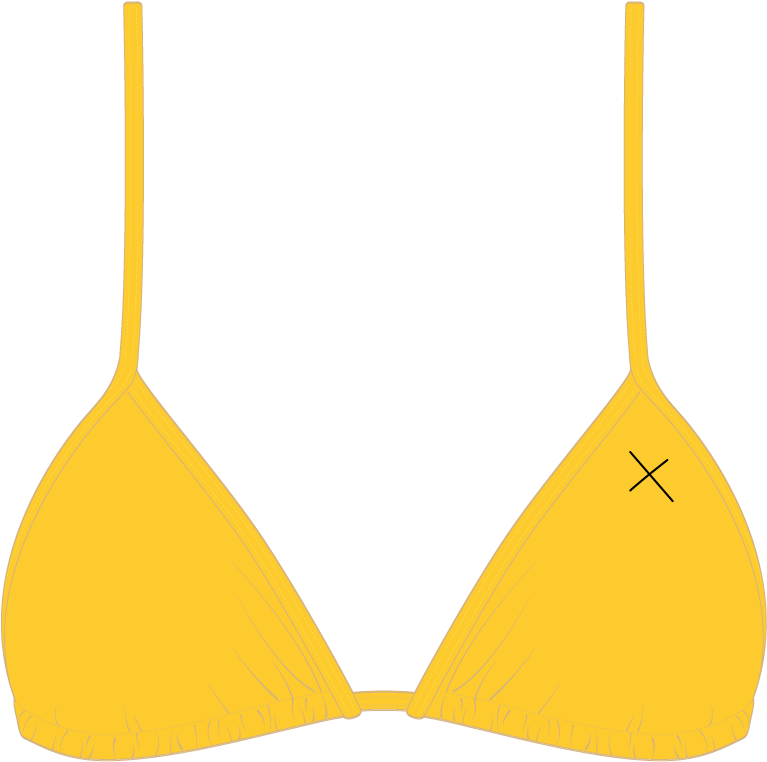 Download Yellow Bikini Top Illustration 3053